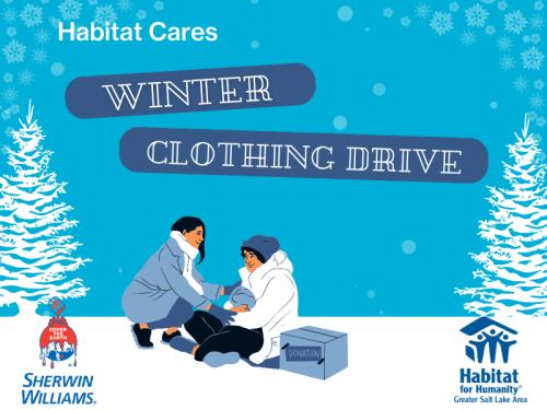 Winter clothing drive announcement